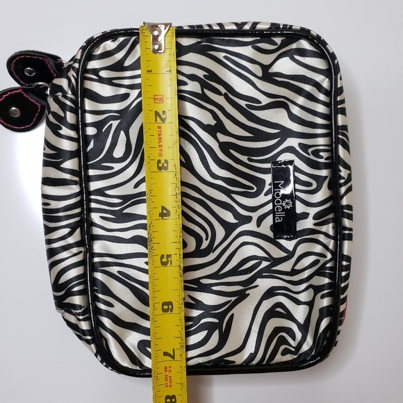 Square Zibra Cosmetic Bag - Picture 9 of 12